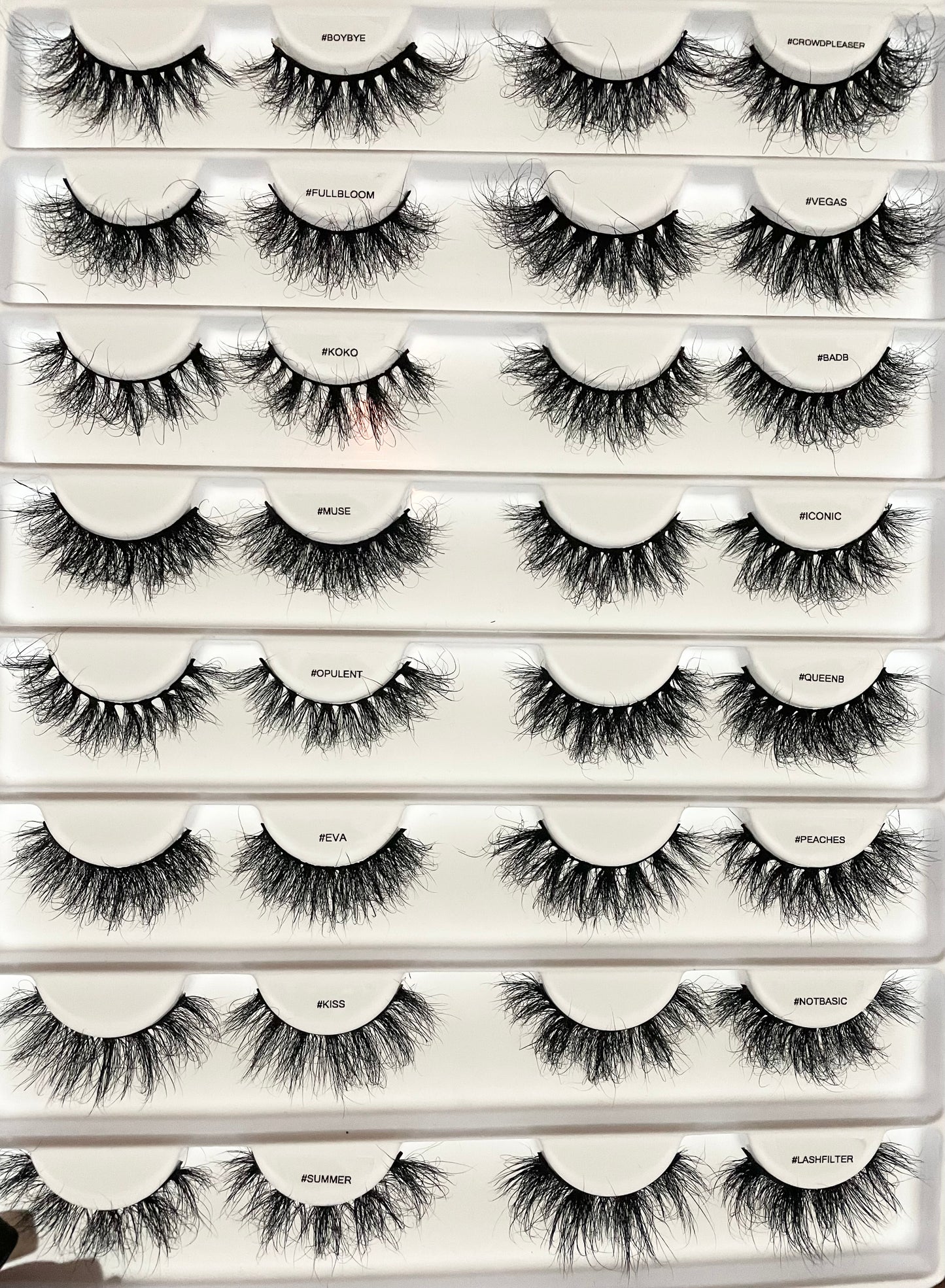 16 Pair Fluffy Lash Book